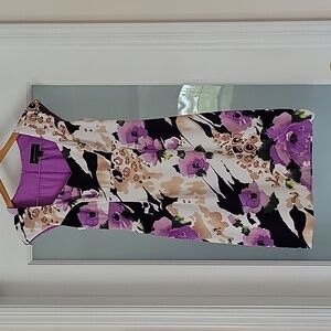 Multicolor Floral summer dress size 4